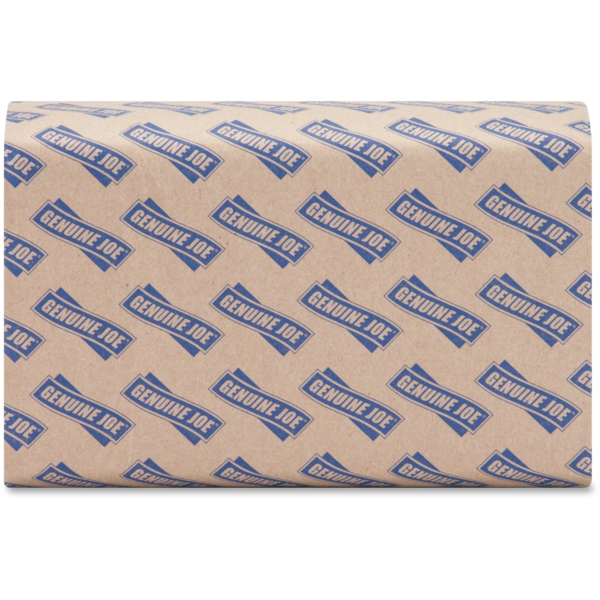Genuine Joe Multifold Natural Towels - 1 Ply - 9.25’’ Width x 9.40’’ Length - Paper - 250 / Pack - 16 / Carton