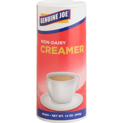 Genuine Joe Nondairy Creamer Canister - 0.75 lb (12 oz) - 3 / Pack - Creamers