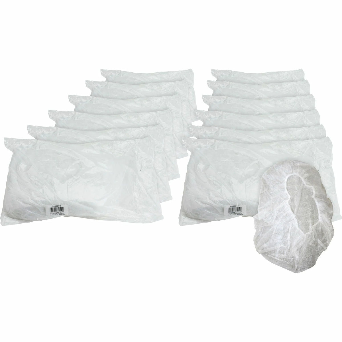 Genuine Joe Nonwoven Bouffant Cap: Hospital & Lab Recommended - Large 21’’ - Contaminant Protection - White - 100/Pack
