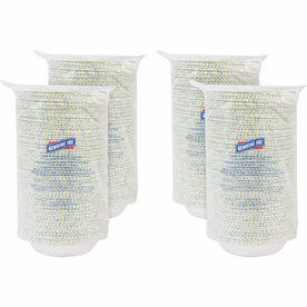 Genuine Joe Paper Bowls: 12 oz Disposable Multi-Pack - 125/Pack - 4 Carton - Bowls