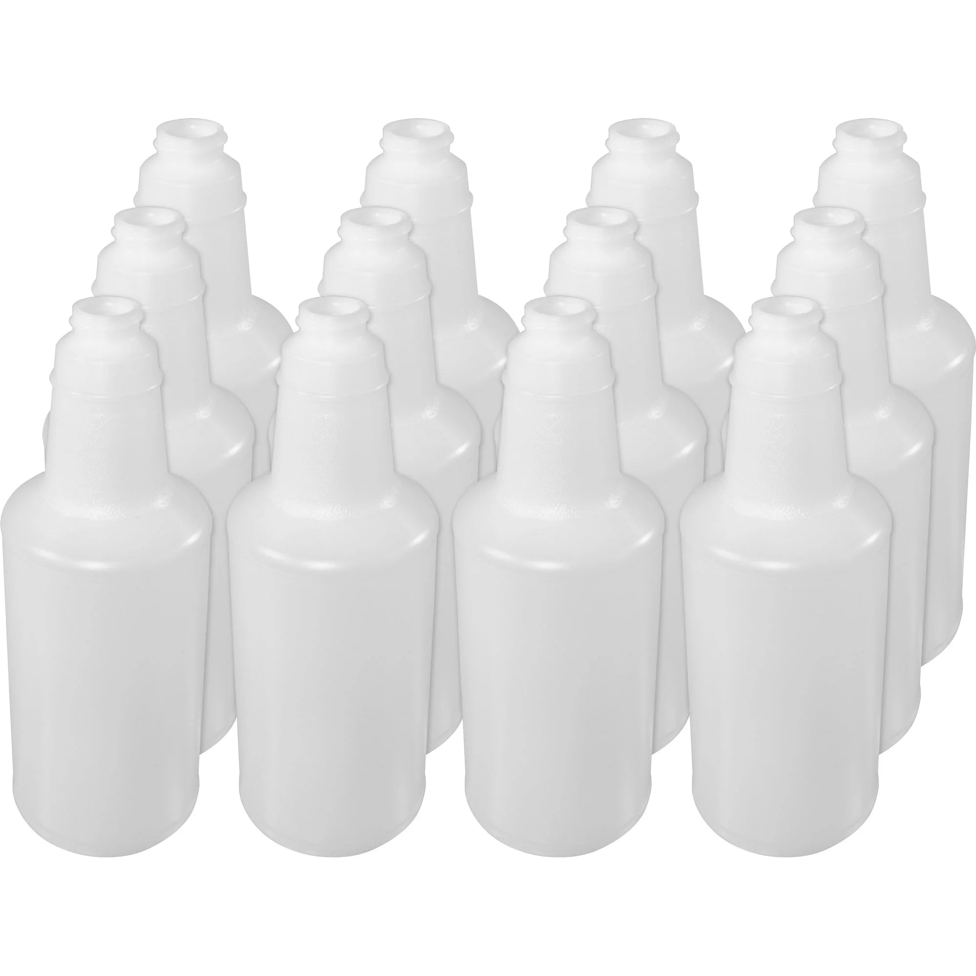 Genuine Joe Plastic Bottle: Lightweight Durable Cleaning Solution - Sprayer Dispensing & Accessories
