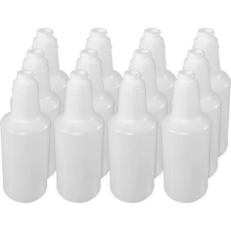 Genuine Joe Plastic Bottle: Lightweight Durable Cleaning Solution - Sprayer Dispensing & Accessories