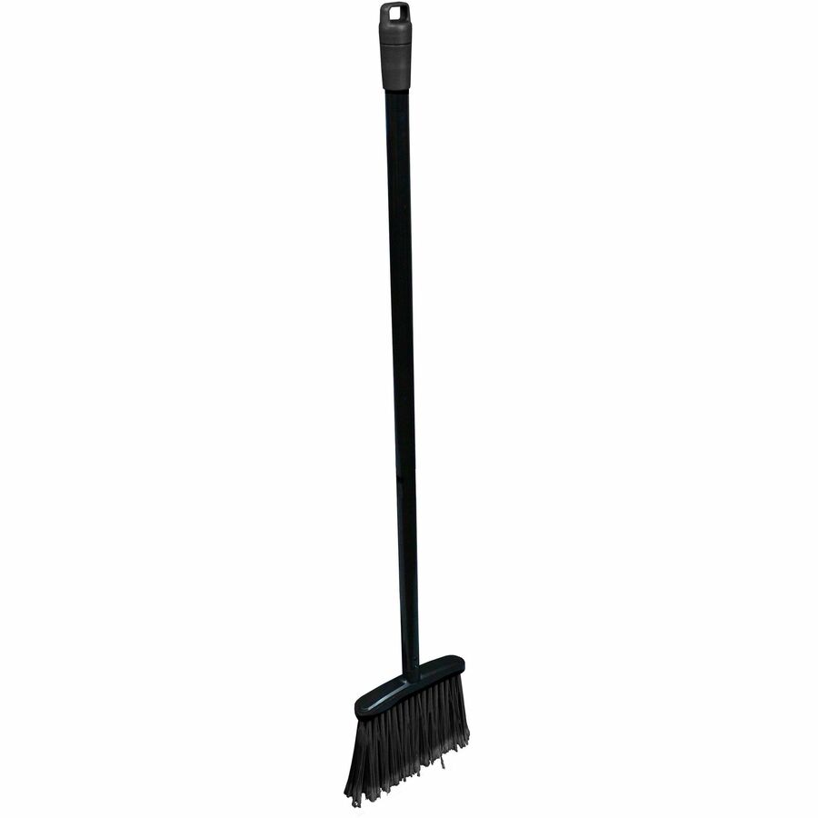 Genuine Joe Plastic Lobby Broom - Right