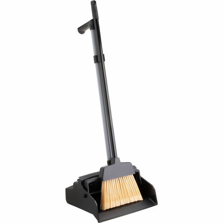 Genuine Joe Plastic Lobby Dust Pan Combo Kit - Alternate-Image1