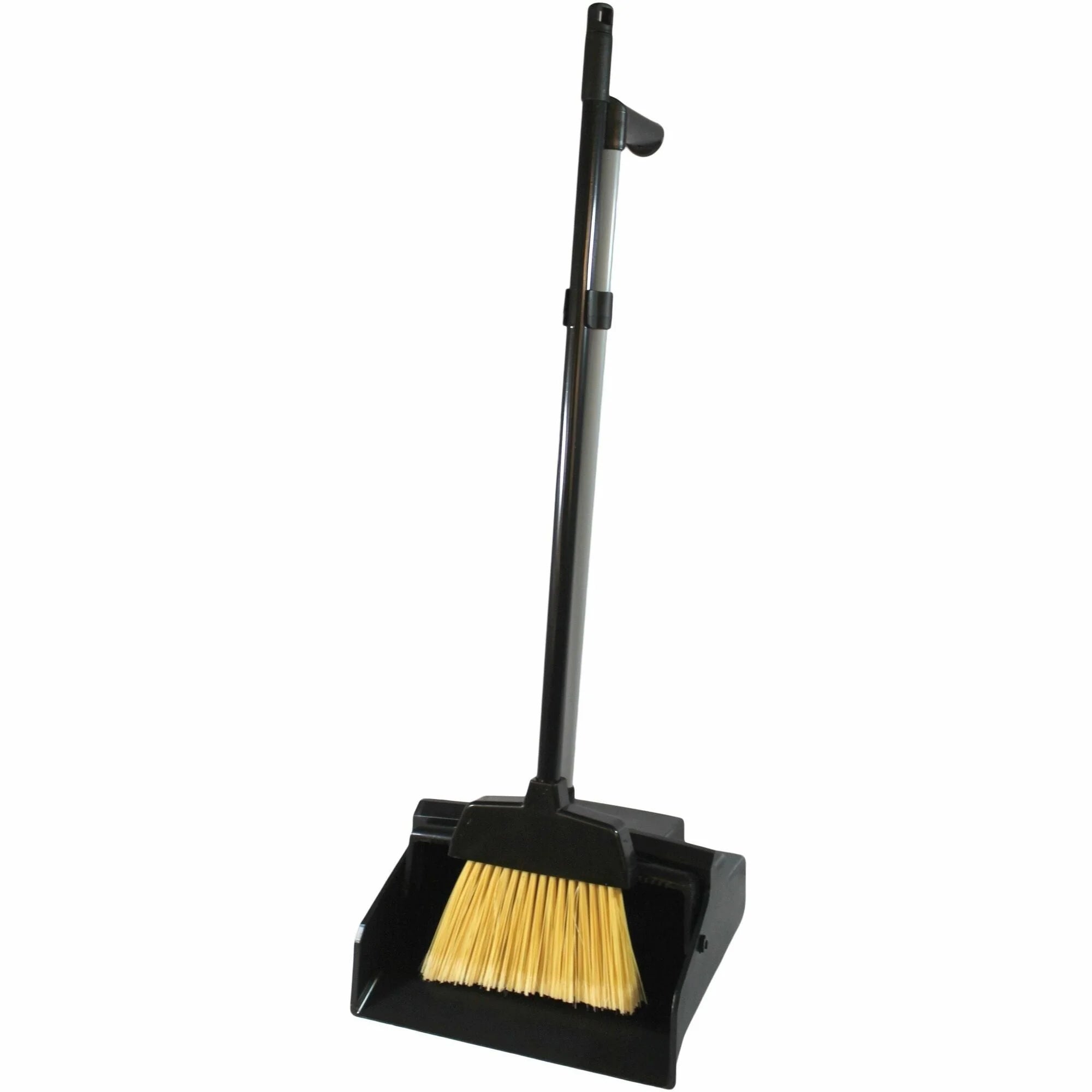 Genuine Joe Plastic Lobby Dust Pan Combo Kit - Convenient Cleaning Solution - Pans