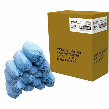 Genuine Joe PolyLite X-Large Shoe Covers - Paint Protection for Professionals - Protective Gear
