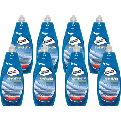 Genuine Joe Premium Dish Detergent: Concentrated Grease Remover - 38 fl oz - Dish/Dishwasher Detergents