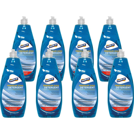 Genuine Joe Premium Dish Detergent: Concentrated Grease Remover - 38 fl oz - Dish/Dishwasher Detergents