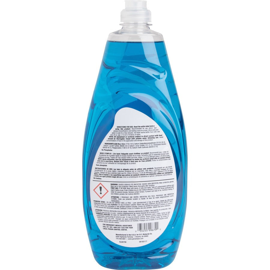 Genuine Joe Premium Dish Detergent - Rear
