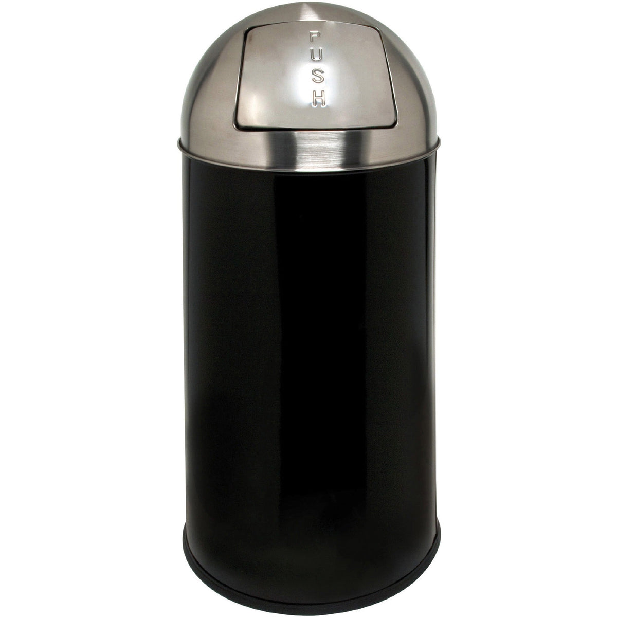 Genuine Joe Push Open Round Top Receptacle - 2000