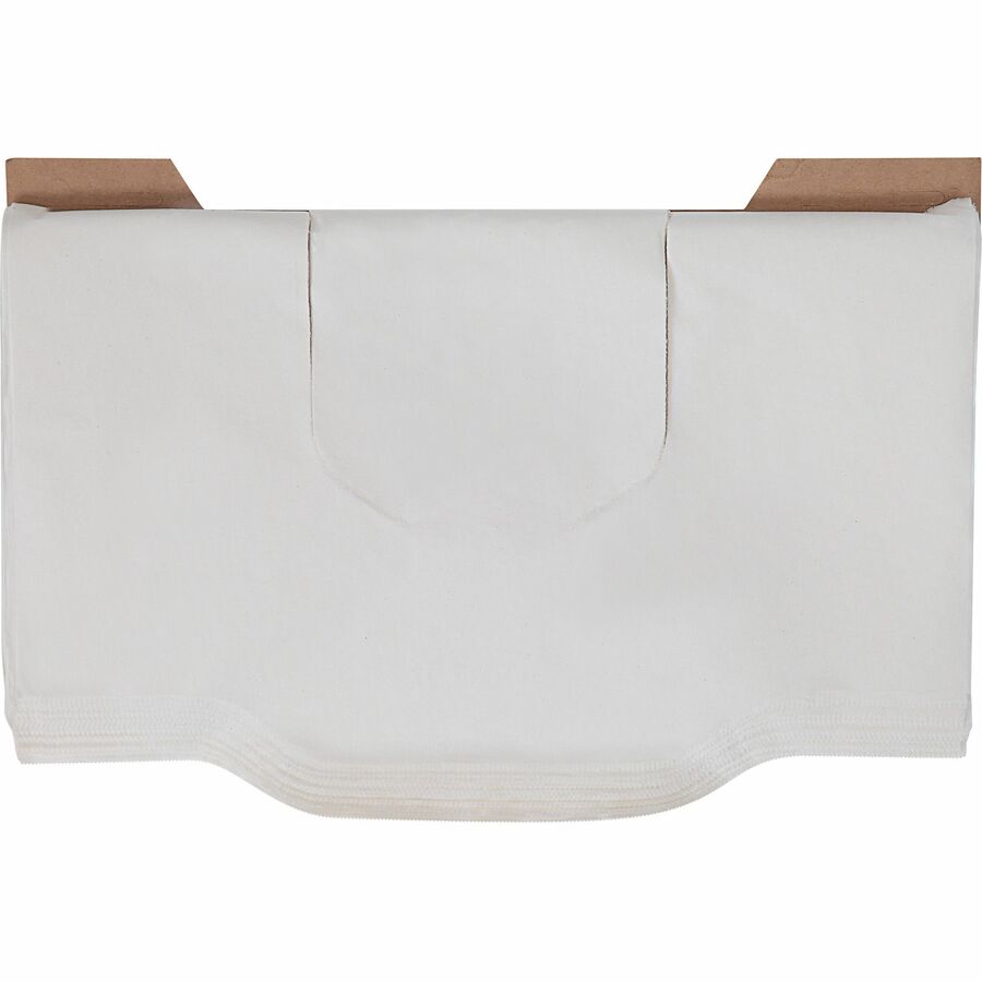 Genuine Joe Quarter-Fold Toilet Seat Covers - Rear