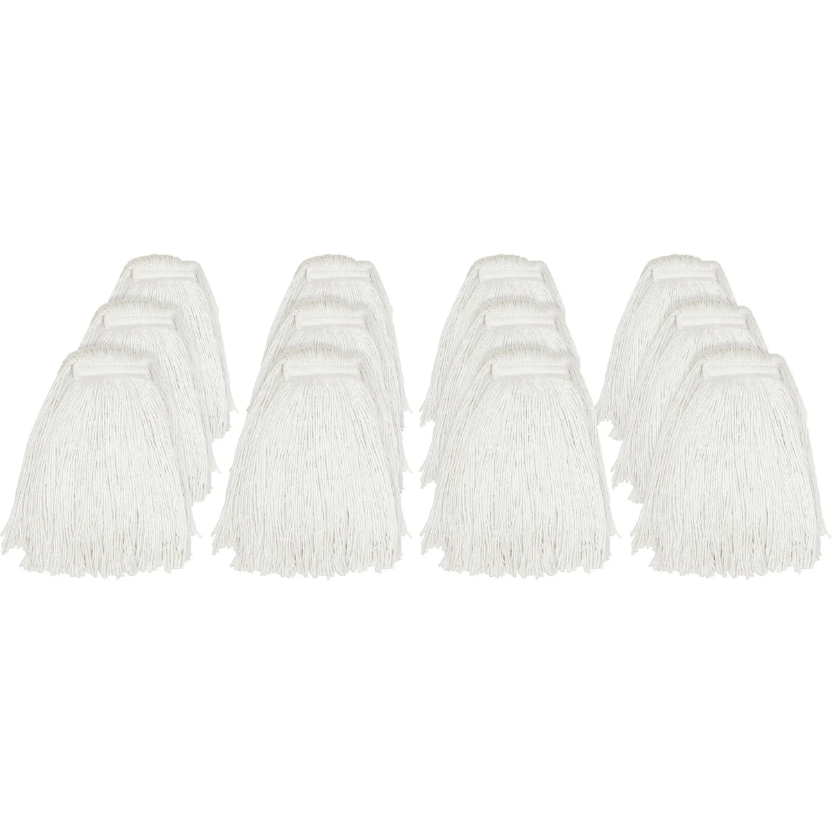 Genuine Joe Rayon Cut End Mophead - 12/ Carton - Mops & Refills