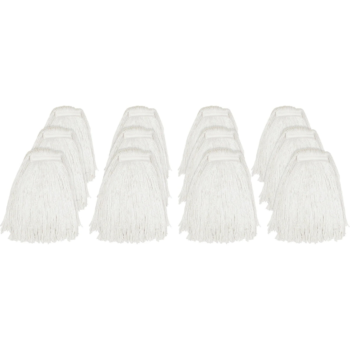 Genuine Joe Rayon Cut End Mophead - 12/ Carton - Mops & Refills