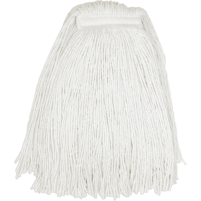 Genuine Joe Rayon Cut End Mophead - Natural - 1 Each - Mops & Refills
