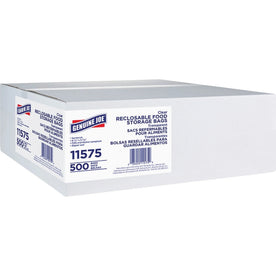 Genuine Joe Sandwich Size Food Storage Bags - 500/Box