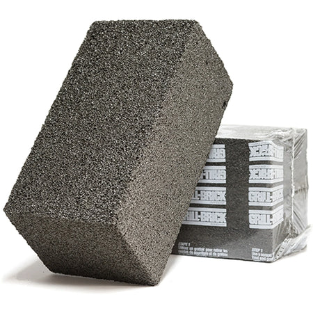 Genuine Joe Scrubble Griddle Brick: Reusable Black Cleaning Tool - Scrub Brushes