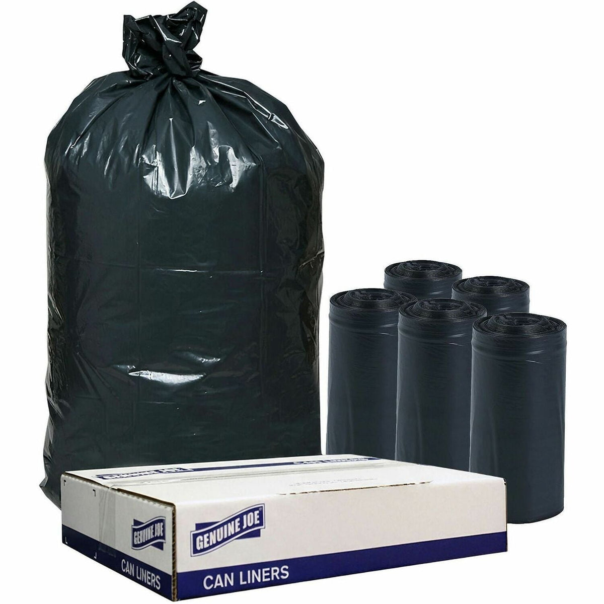 Genuine Joe Slim Jim 23-gallon Can Liners - 1500