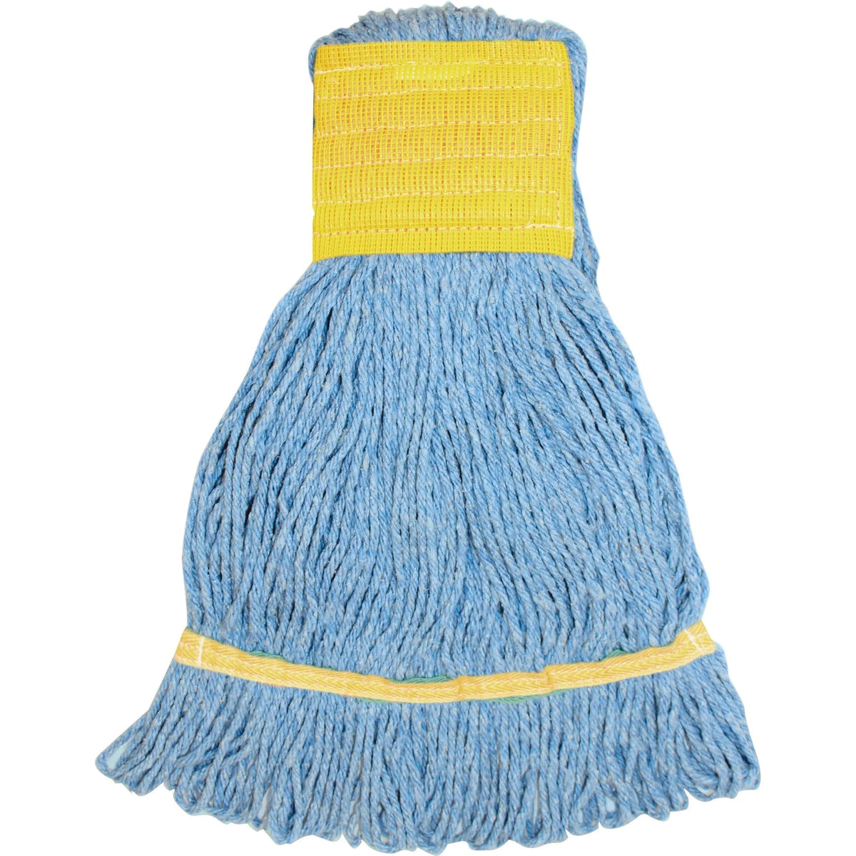 Genuine Joe Small Mophead - Durable Looped Ends - Blue - Mops & Refills