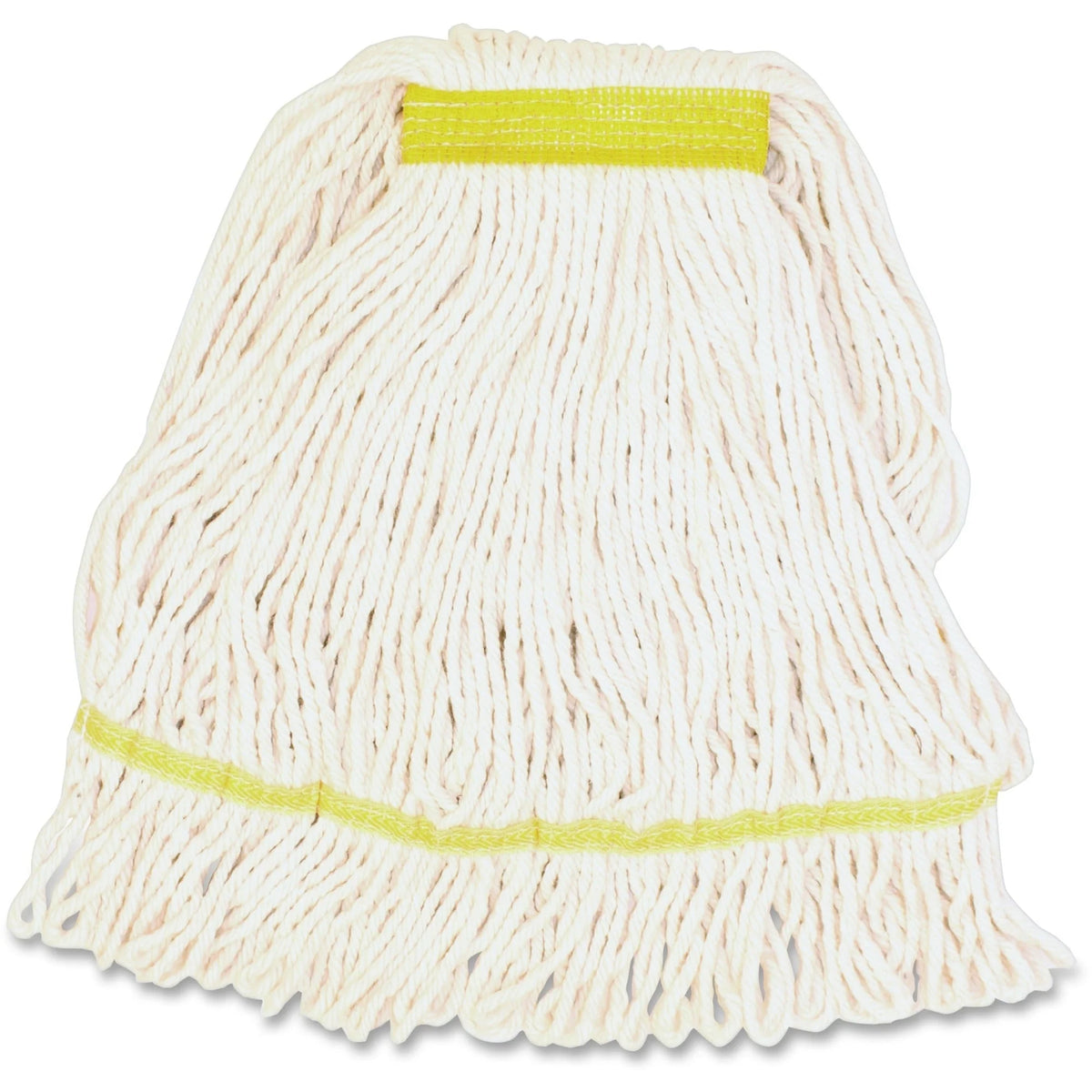 Genuine Joe Small Mophead - Rayon & Cotton Fiber - 1 Each - Mops Refills