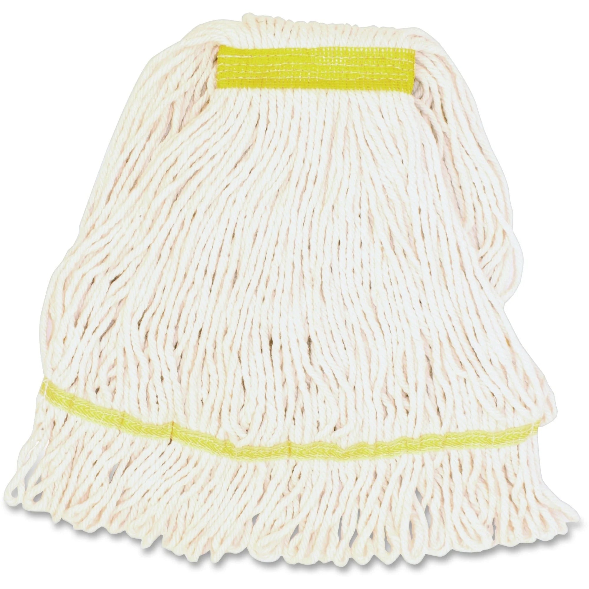 Genuine Joe Small Mophead - Rayon & Cotton Fiber - 1 Each - Mops Refills