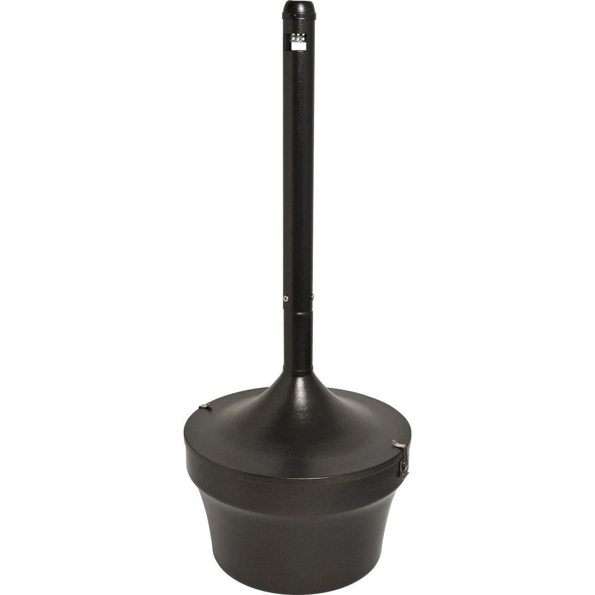 Genuine Joe Smoking Receptacle: 4.25 Gal Fire-Safe Weather Resistant - Durable Galvanized Steel - Receptacles