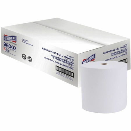 Genuine Joe Solutions 1-ply Hardwound Towels - 2000