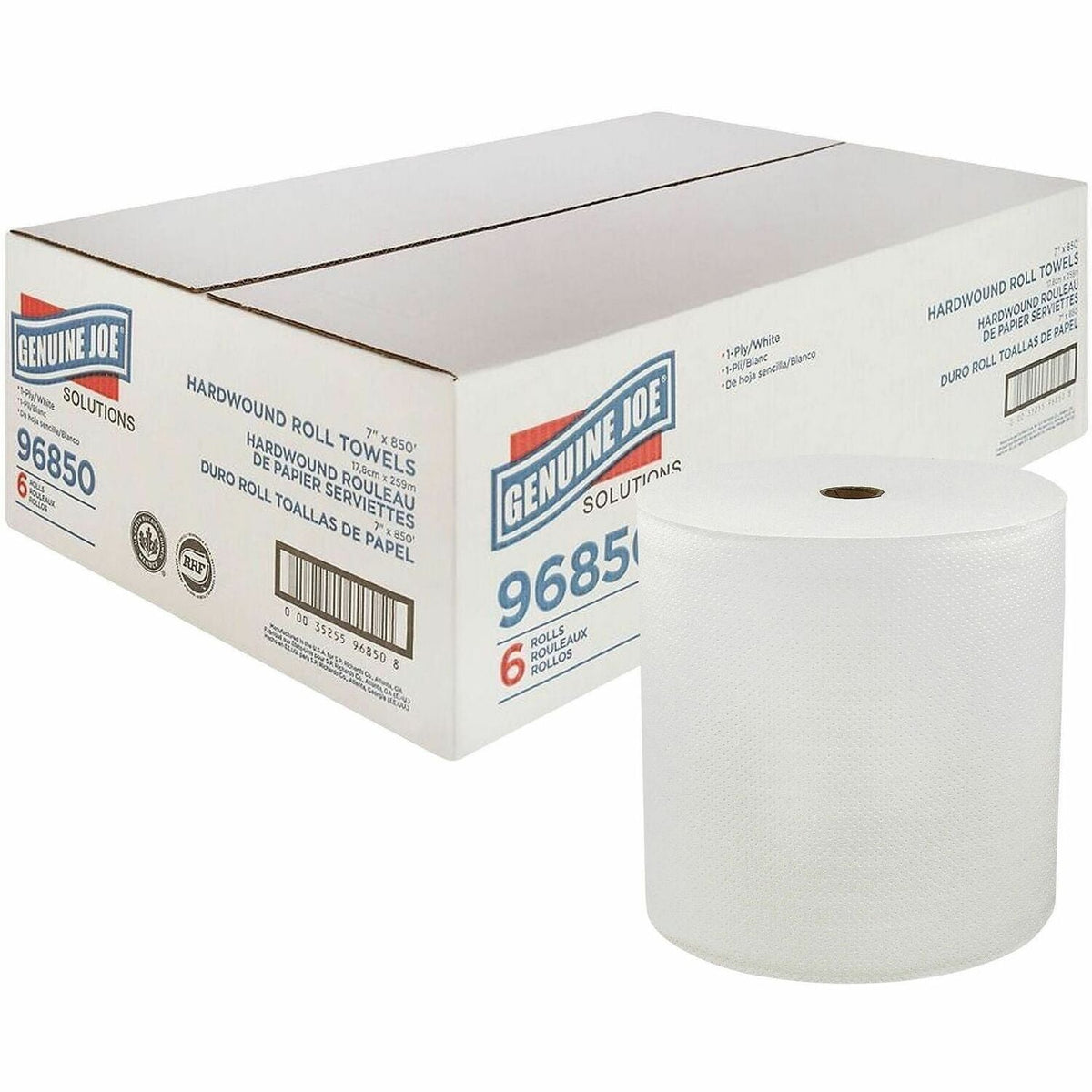 Genuine Joe Solutions Hardwound Paper Towels - 1500