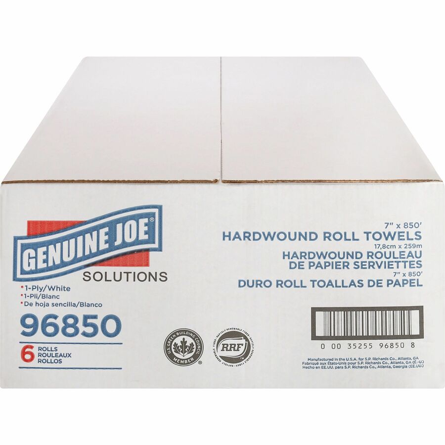 Genuine Joe Solutions Hardwound Paper Towels - Right