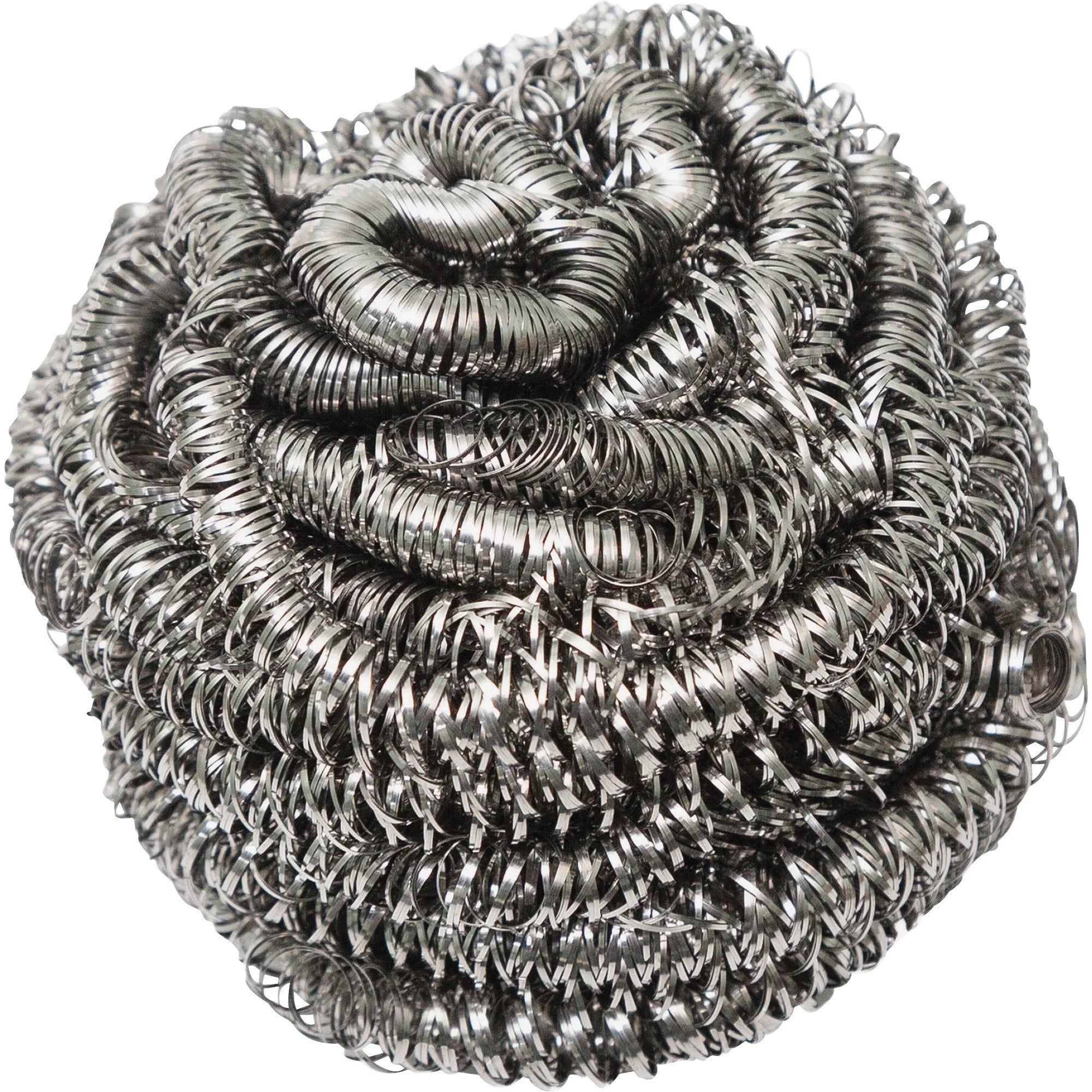 Genuine Joe Stainless Steel Scrubber - Heavy-Duty Cleaning Pads - Scrub Brushes