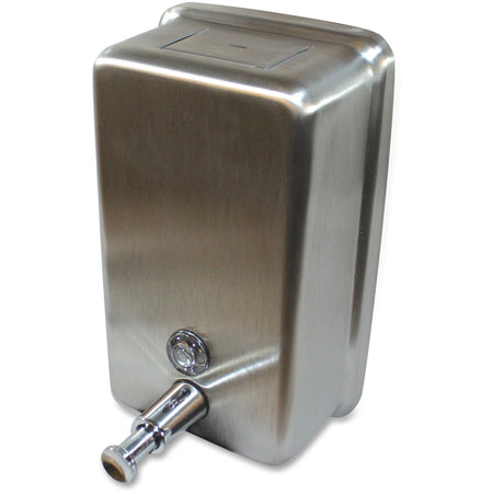 Genuine Joe Stainless Vertical Soap Dispenser - 2000