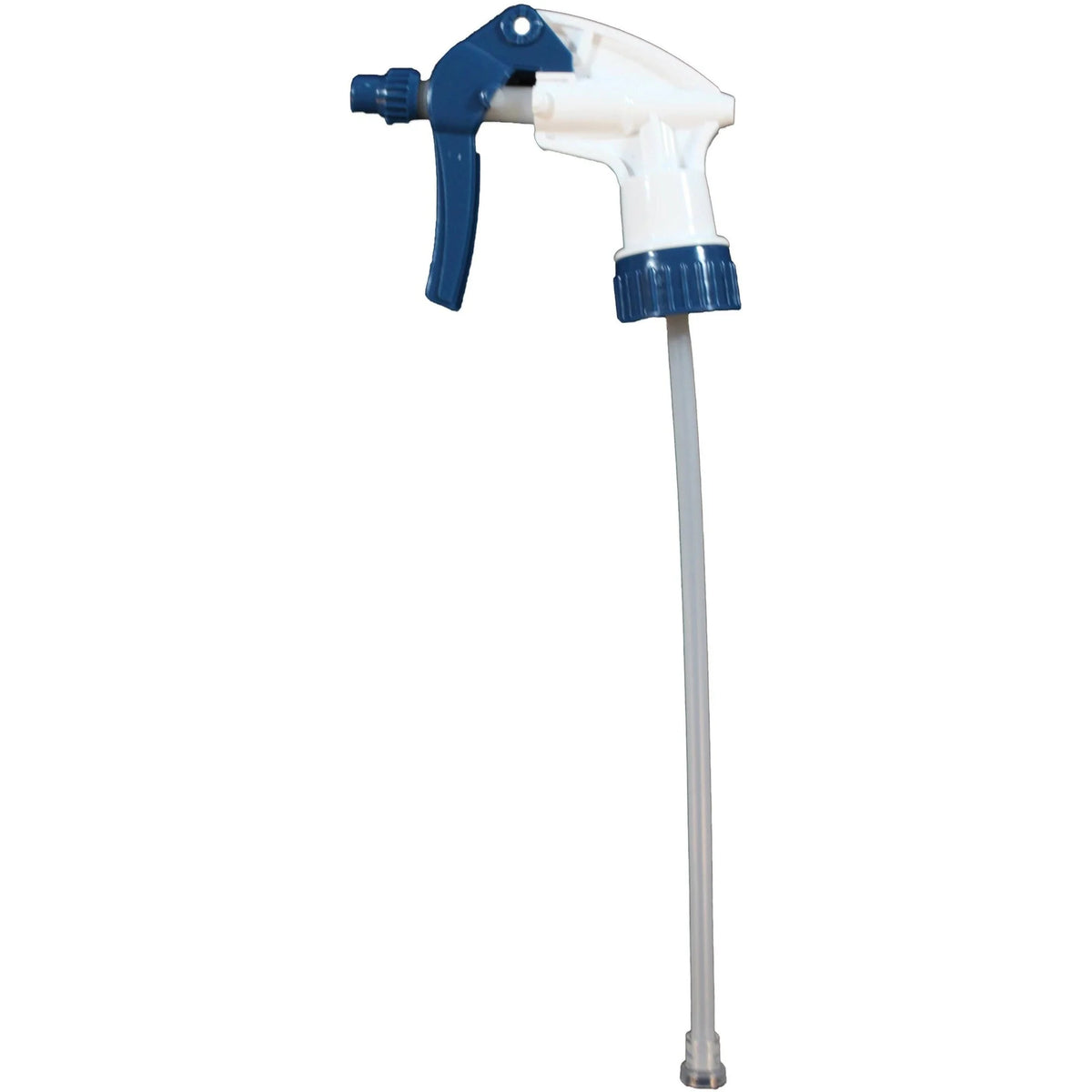 Genuine Joe Standard Trigger Sprayer - 7.25’’ - Blue & White - 24/Carton - Dispensing Accessories