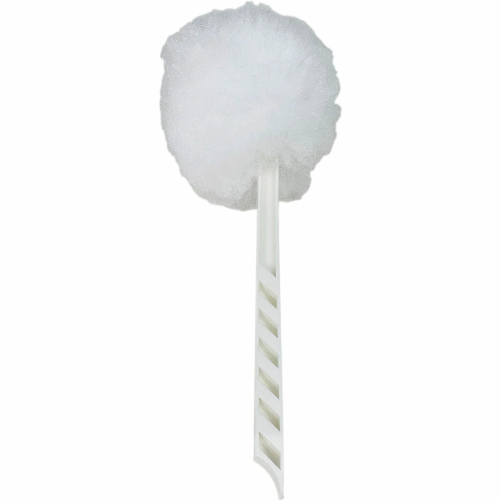 Genuine Joe Toilet Bowl Mop - 4.50’’ Height Head - 12’’ Length Plastic Handle - Durable Scrubber Strip Acid Resistant