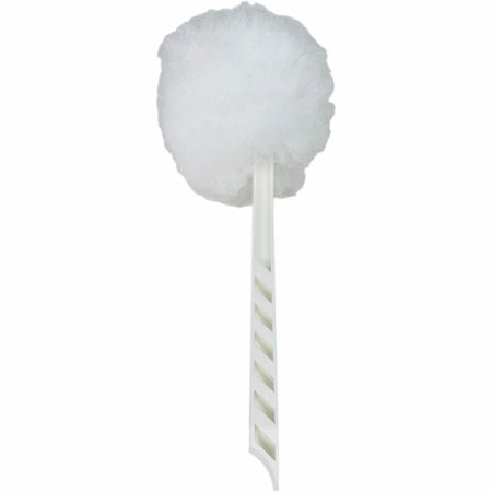 Genuine Joe Toilet Bowl Mop - 4.50’’ Height Head - 12’’ Length Plastic Handle - Durable Scrubber Strip Acid Resistant