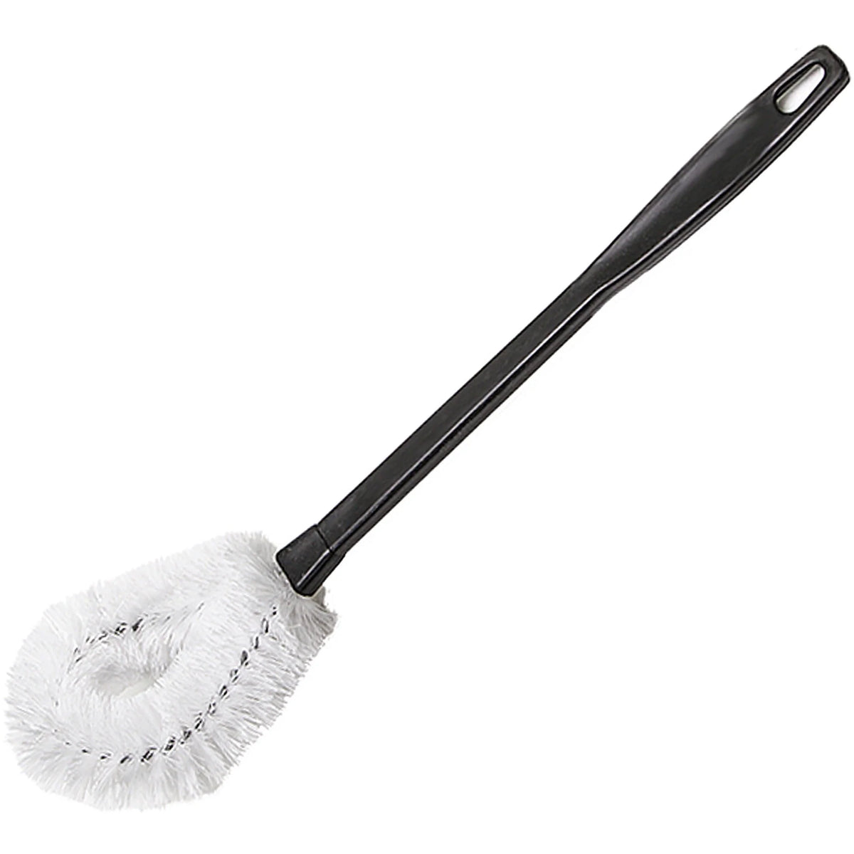 Genuine Joe Toilet Brush: Plastic Handle Natural - 1 Each - Scrub Brushes