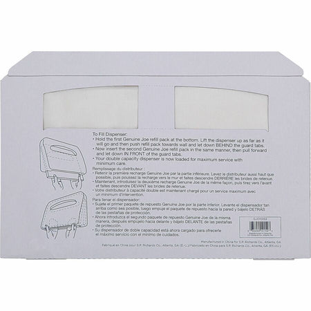 Genuine Joe Toilet Seat Covers - Rear