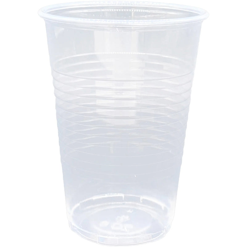 Genuine Joe 9 oz Transparent Beverage Cups - fl - Clear - Plastic - Cold Drink - 200/Pack - 12 / Carton