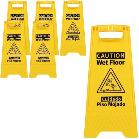 Genuine Joe Universal Graphic Wet Floor Sign - 2000
