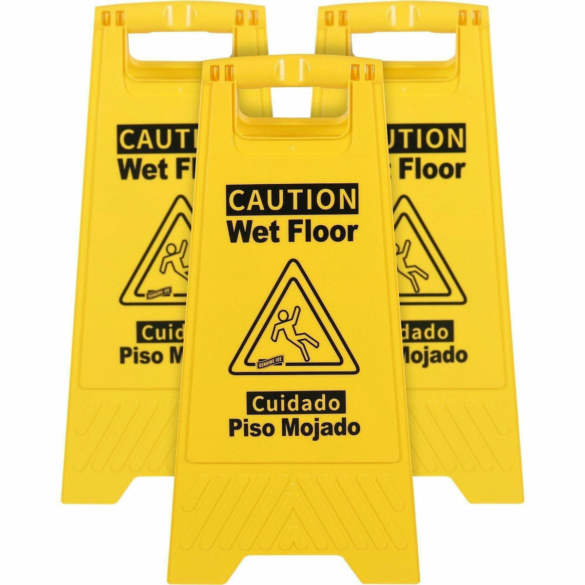 Genuine Joe Universal Graphic Wet Floor Sign - 2000