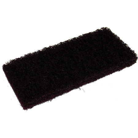 Genuine Joe Utility Stripping Pad - 4.50’’ Width10’’ Length - Floor - Dirt Remover - Brown - 1 Each - Machines &