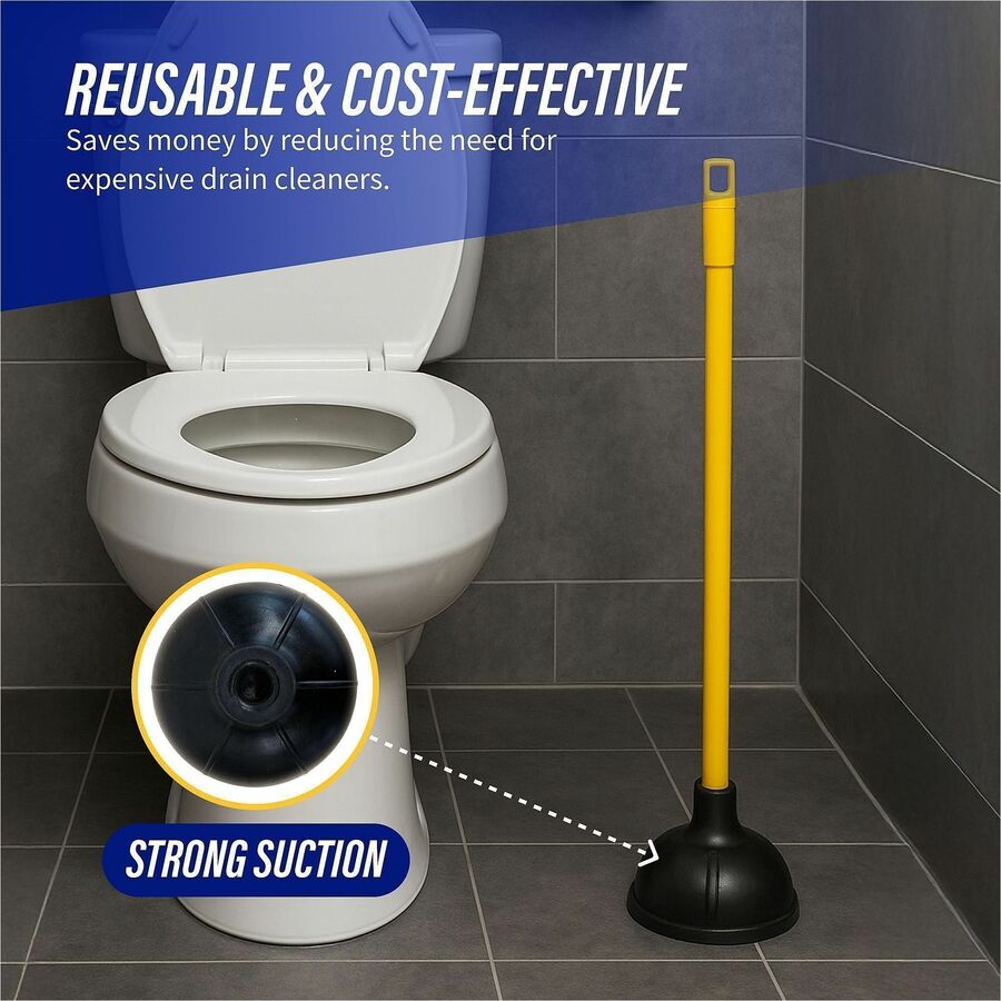 Genuine Joe Value Plus Plunger - Alternate-Image3