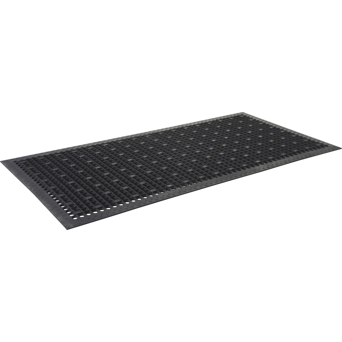 Genuine Joe Versa-Lite Anti-microbial Rubber Mat - 2000