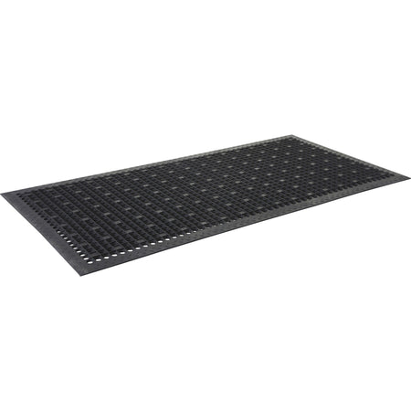 Genuine Joe Versa-Lite Anti-microbial Rubber Mat - 2000