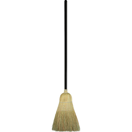 Genuine Joe Warehouse Broom: Corn Fiber Bristle 38’’ Handle Natural - Brooms & Sweepers