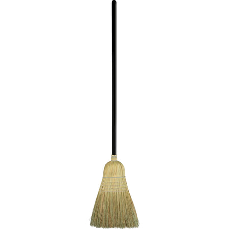 Genuine Joe Warehouse Broom: Corn Fiber Bristle 38’’ Handle Natural - Brooms & Sweepers