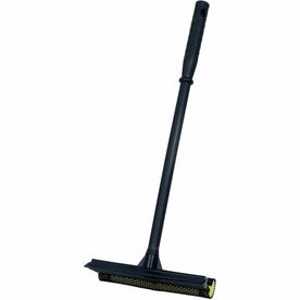 Genuine Joe Window Cleaner/Squeegee Tool - 20’’ Handle Soft Rubber - Black/Yellow - Squeegees / Scrappers