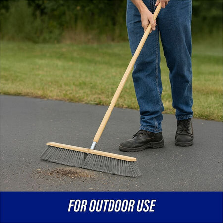 Genuine Joe Wood Handle with Threaded Metal Tip - Alternate-Image4