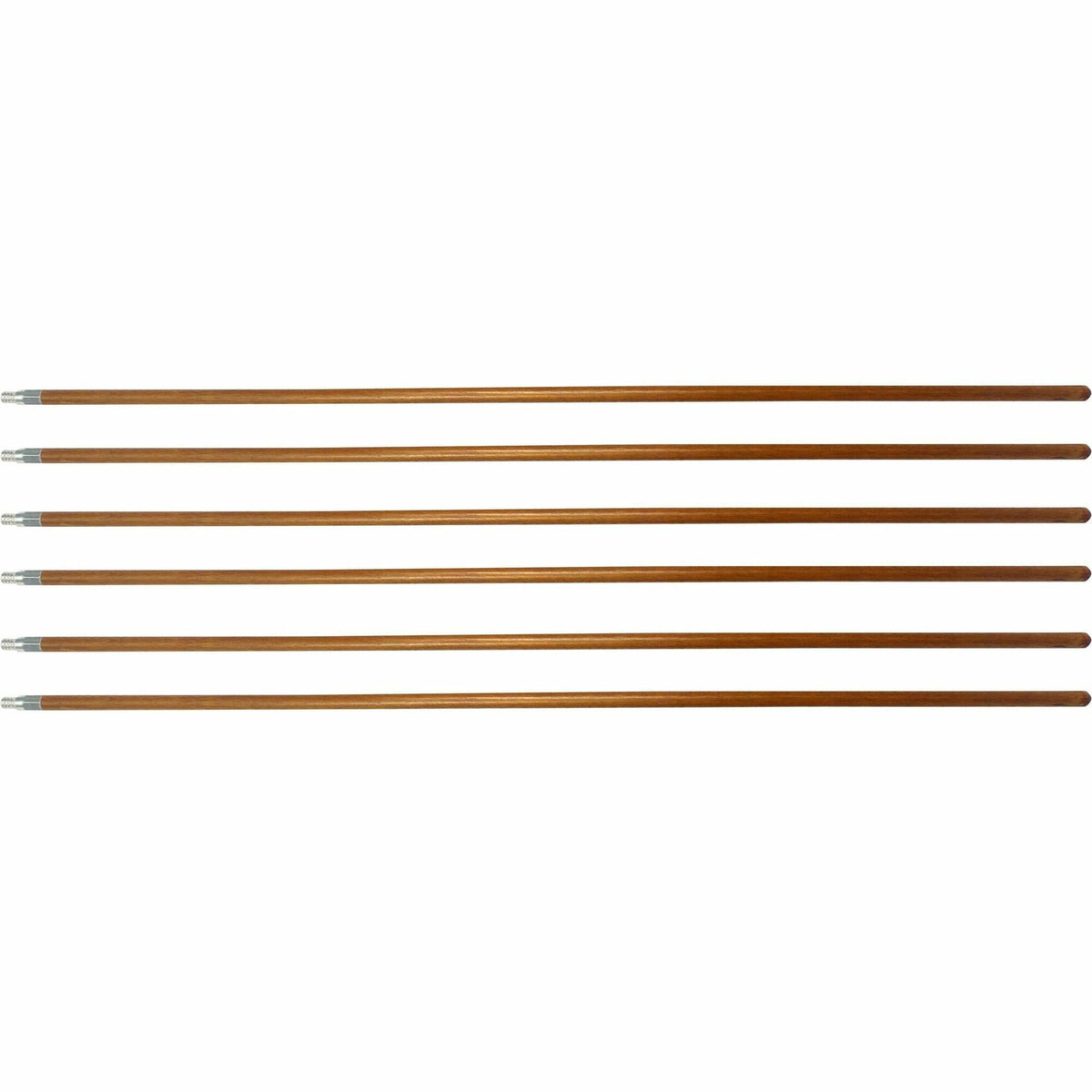 Genuine Joe Wood Handle with Threaded Metal Tip - 2000