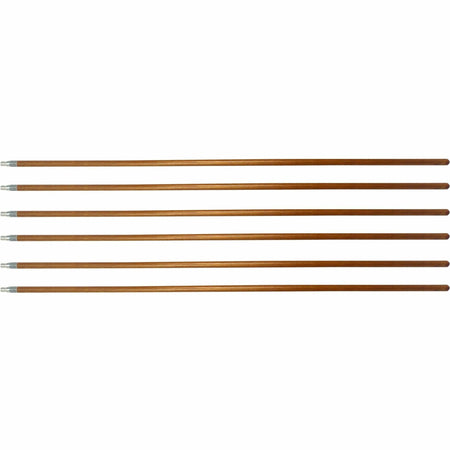 Genuine Joe Wood Handle with Threaded Metal Tip - 2000