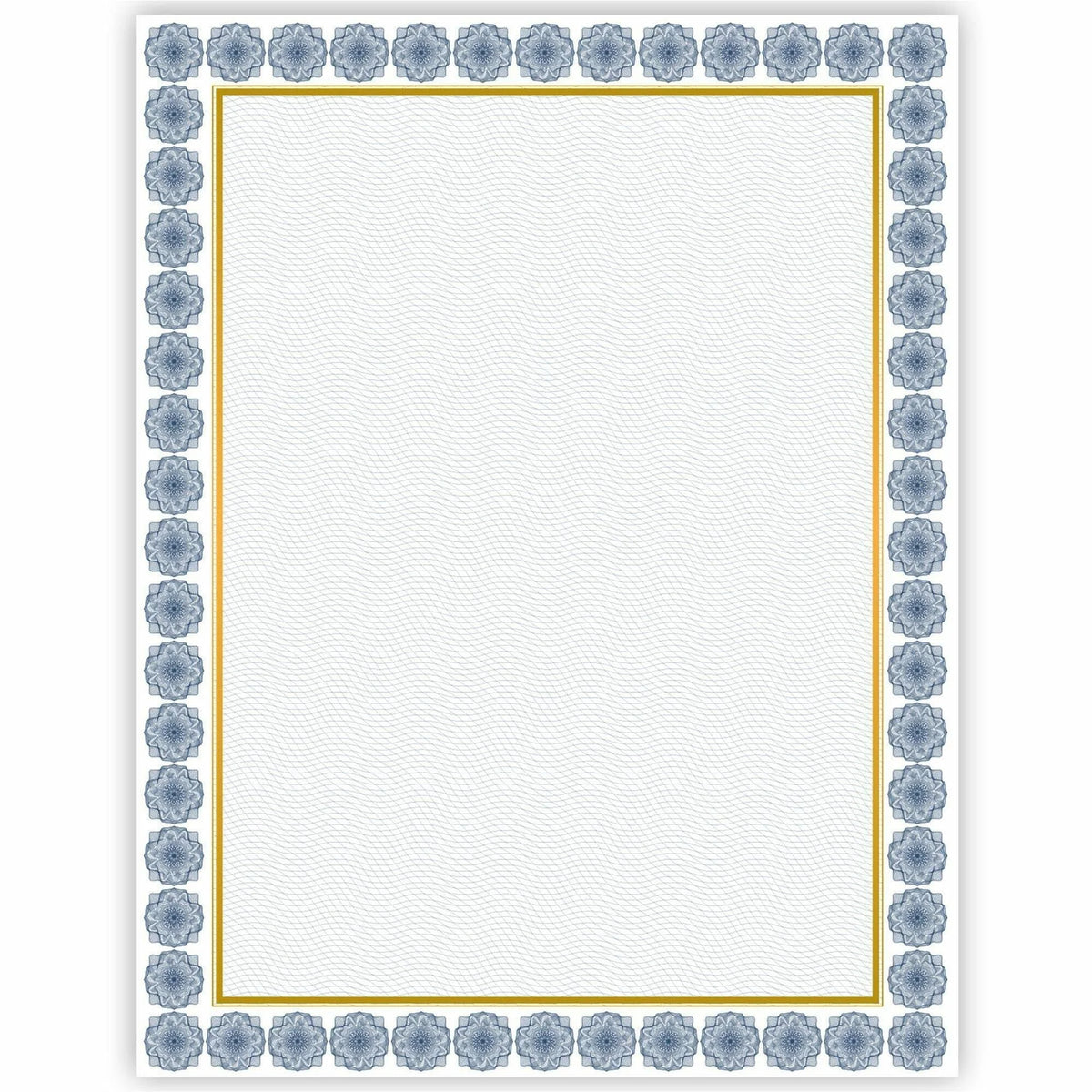 Geographics Award Certificates: Burgundy Gold Foil - 15 Pack - Certificates & Seals