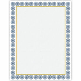 Geographics Award Certificates: Burgundy Gold Foil - 15 Pack - Certificates & Seals